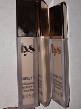 Triple Fix Full Coverage Brightening Concealer - 3 tubes; shade ln6; new